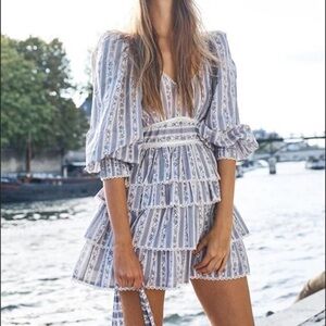 LoveShackFancy Astor floral dress